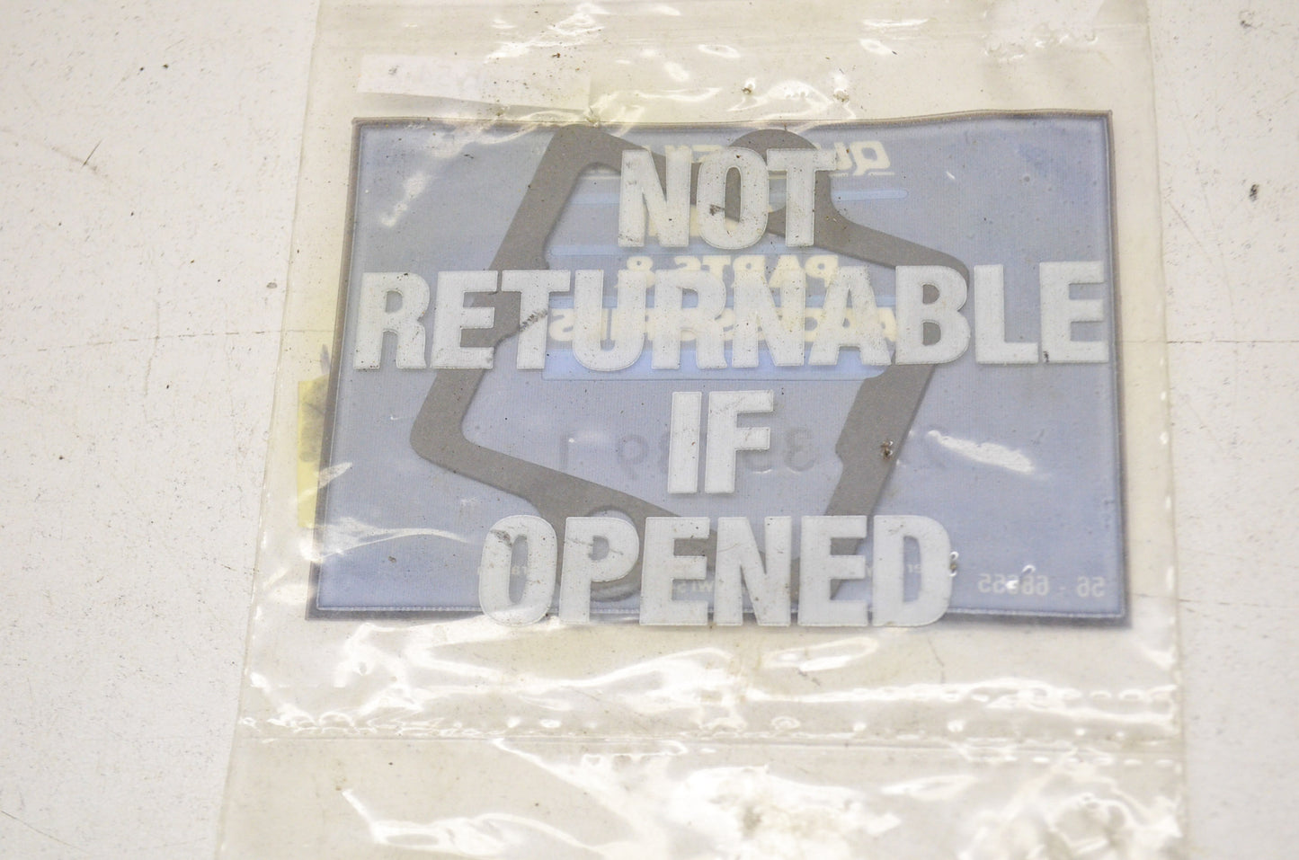New OEM Quicksilver Mercury Gasket NOS