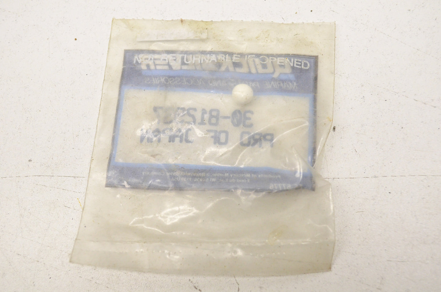 New OEM Quicksilver Mercury Bearing Ball NOS