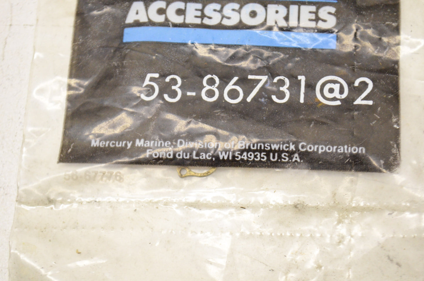 New OEM Quicksilver Mercury Retaining Ring Set NOS