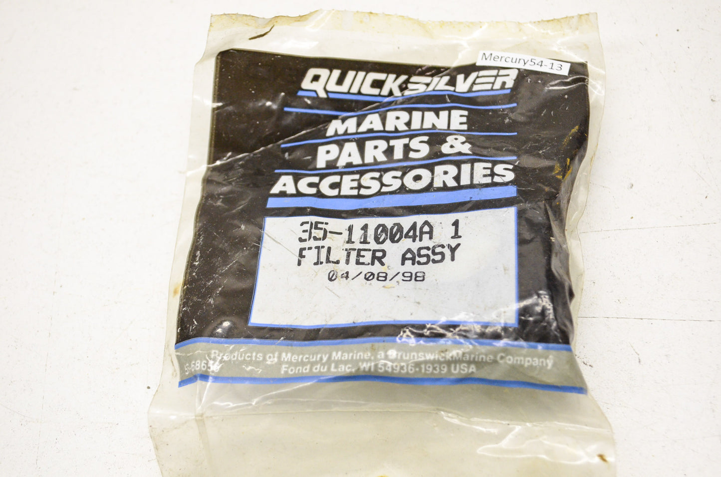New OEM Quicksilver Mercury Filter Assembly NOS