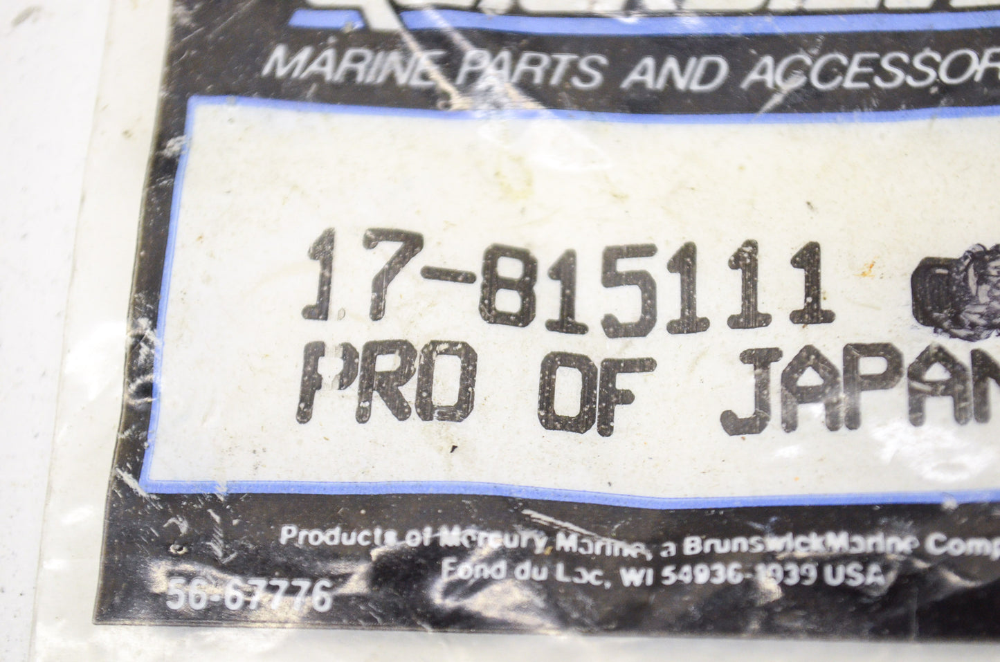 New OEM Quicksilver Mercury Shear Pin Silver NOS