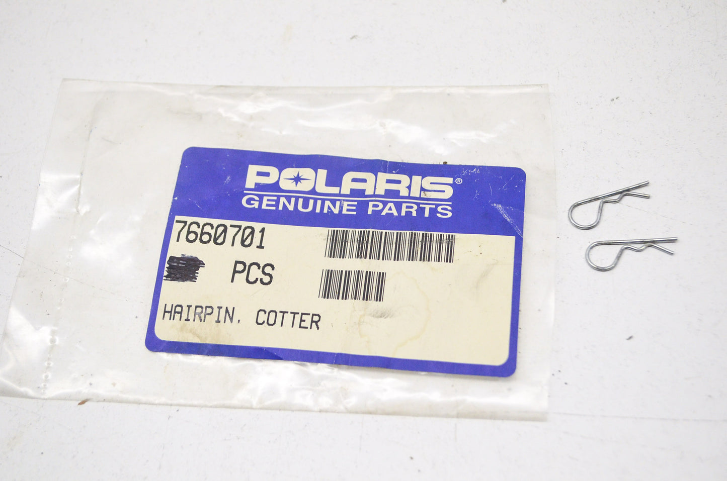 OEM Polaris 7660701 Cotter Hairpin Qty 2 NOS
