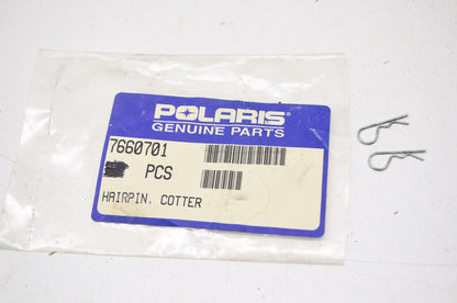 OEM Polaris 7660701 Cotter Hairpin Qty 2 NOS