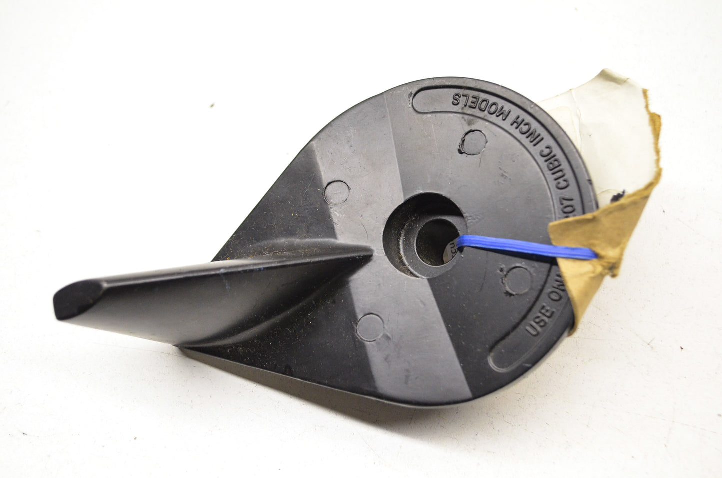 Mercury Black Trim Tab NOS