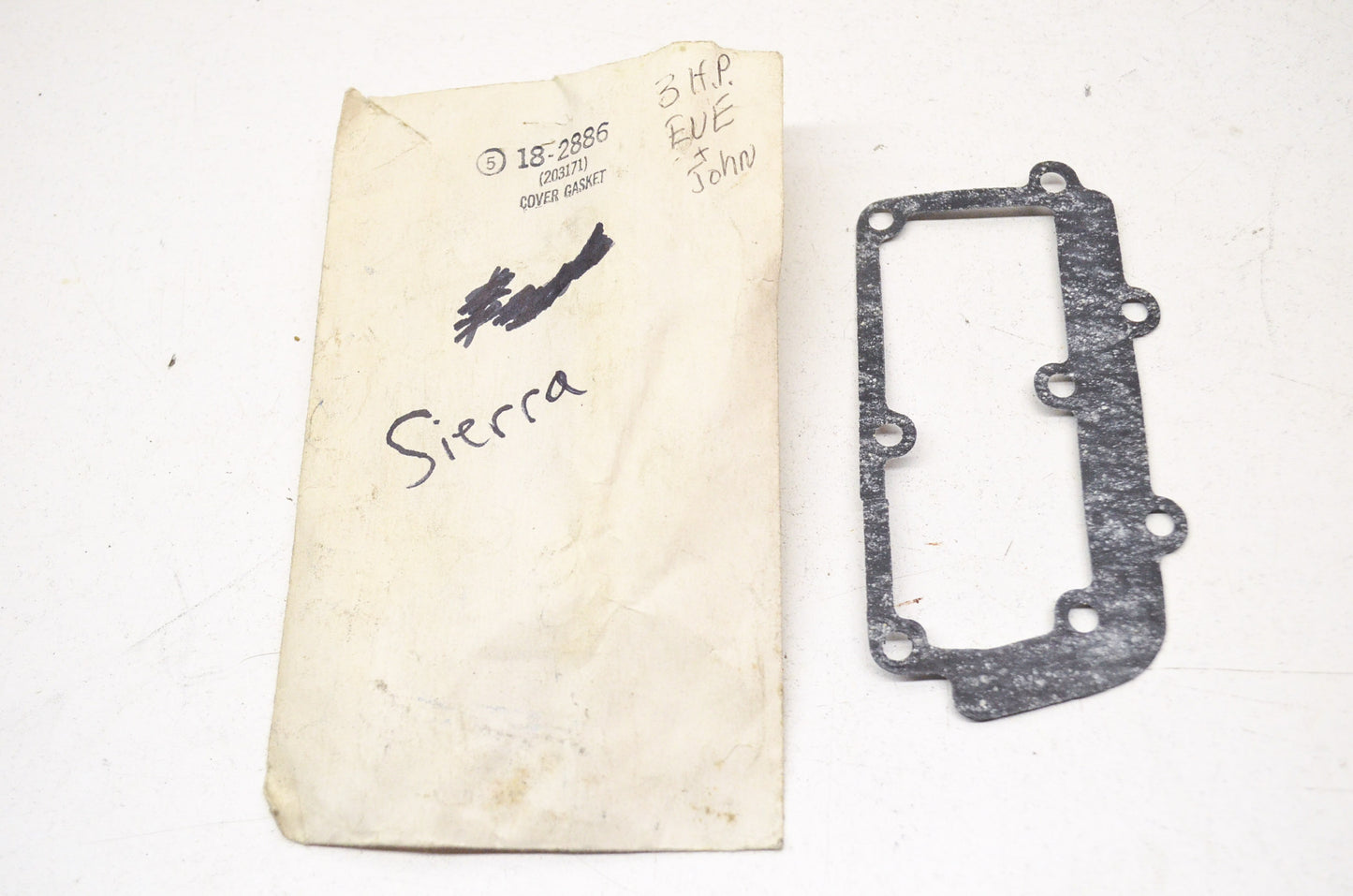 New Sierra Cover Plate Gasket NOS