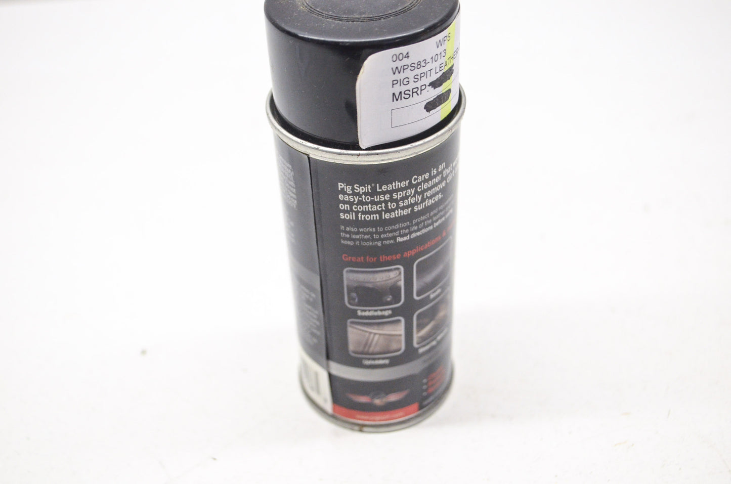 New Pig Spit Leather Care Spray 4oz NOS