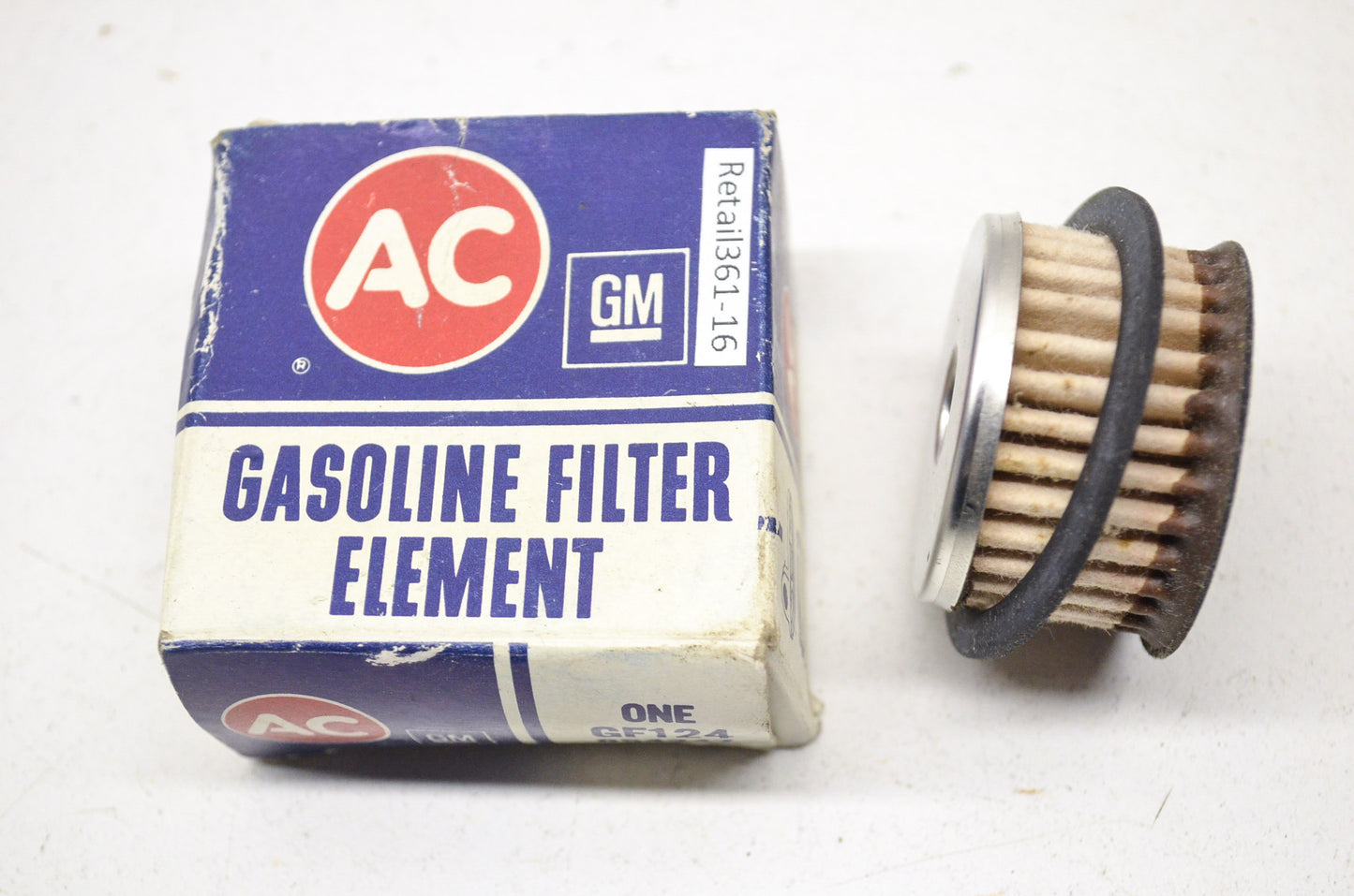 New AC General Motors Gasoline Filter Element NOS