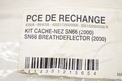 New Aftermarket Breath Deflector Ski Doo NOS