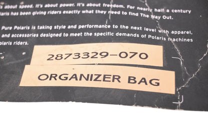 New OEM Polaris 2873329-070 Rack Extender Organizer Bag Assembly NOS