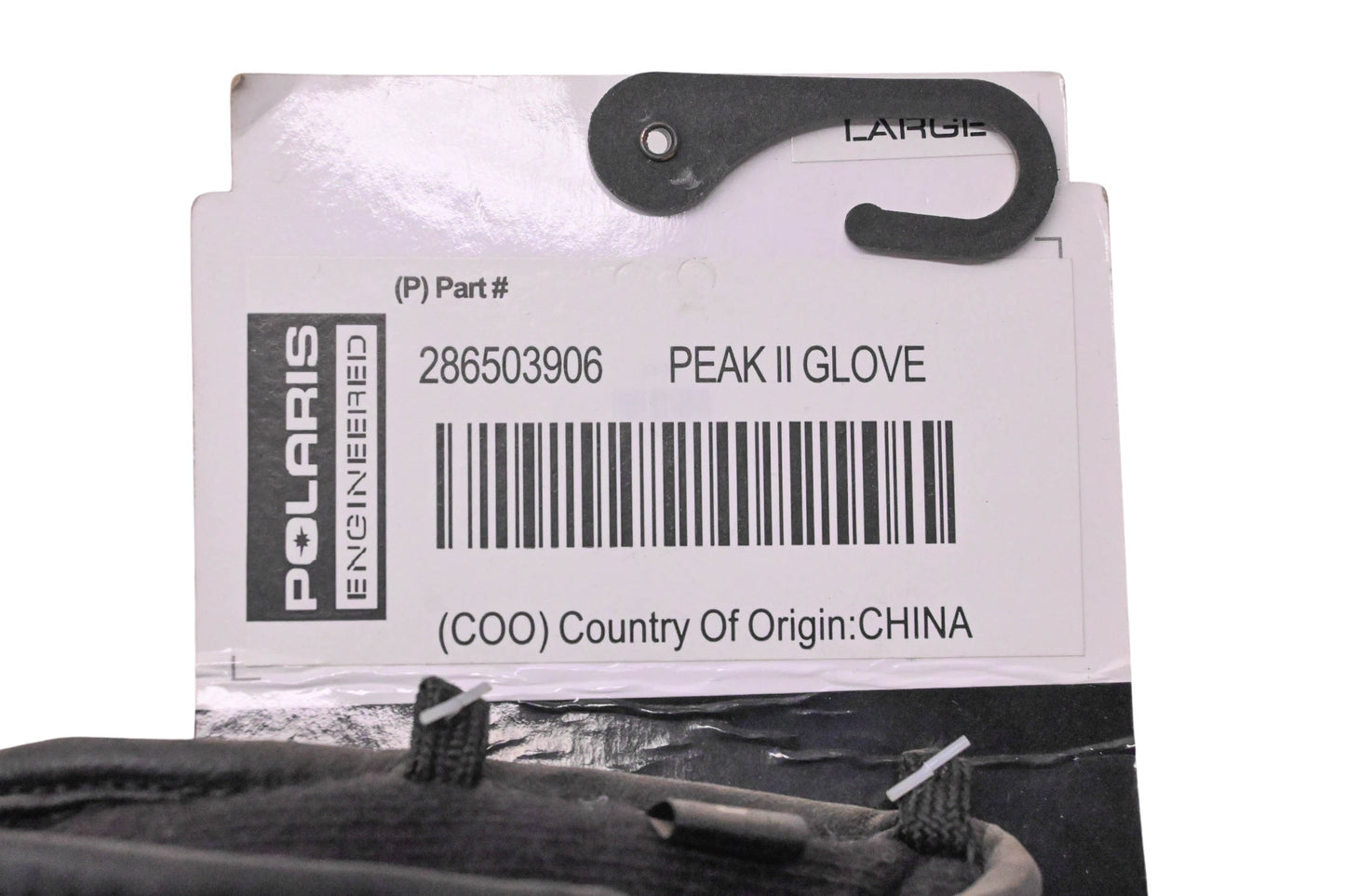 New OEM Polaris 286503906 Peak II Glove Size L NOS