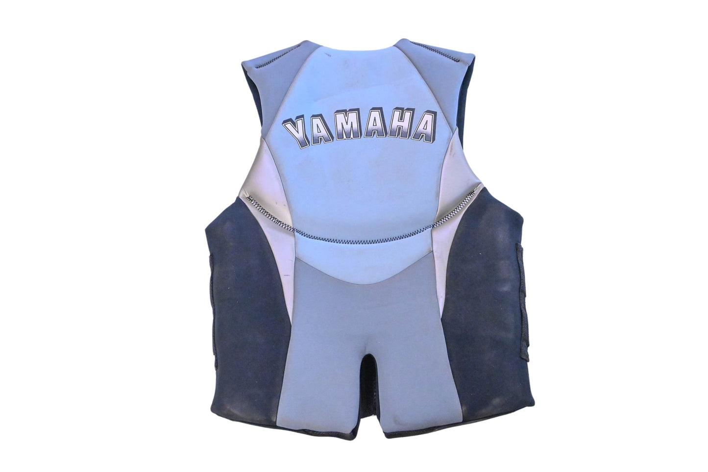 New OEM Yamaha MAR-09VNE-GY-SM Grey Neoprene Life Jacket Size S NOS