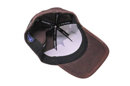 New OEM Polaris 2868139 Brown Fitted Camo Baseball Cap Size L/XL NOS