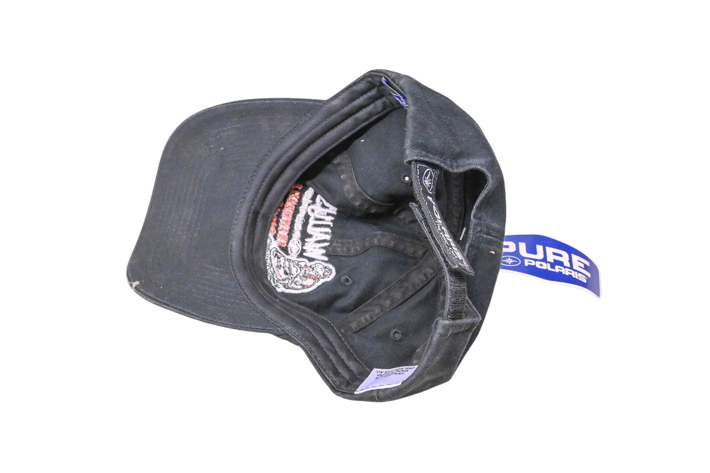New OEM Polaris 2844923 Black Wally's Service Cap NOS