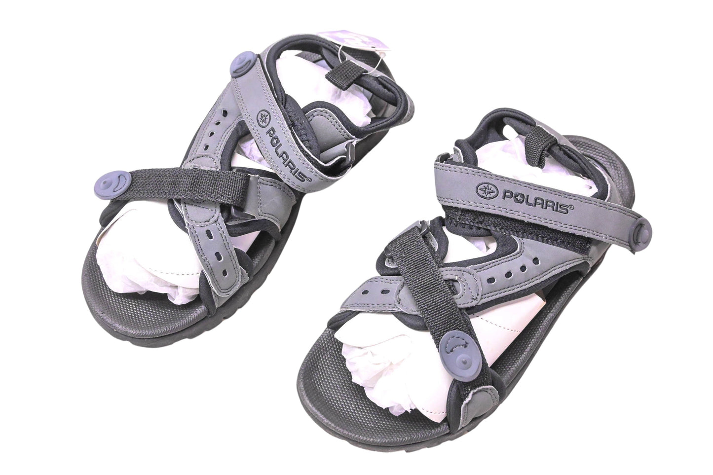 New OEM Polaris 284380009 Grey Sandals Size 9 NOS