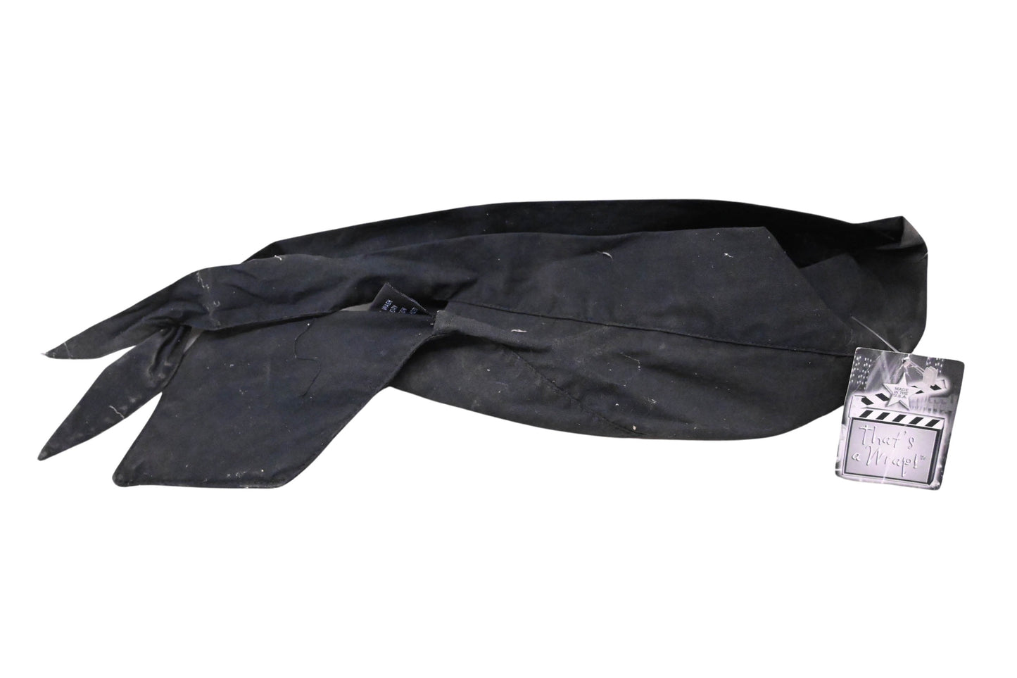 That's A Wrap! 12010T Black Basic Motorcycle Head Wrap NOS