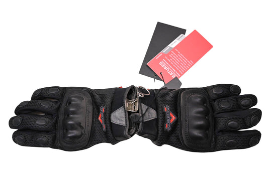 New OEM Victory 286323009 Black Brand Medina Mesh Lady Gloves NOS