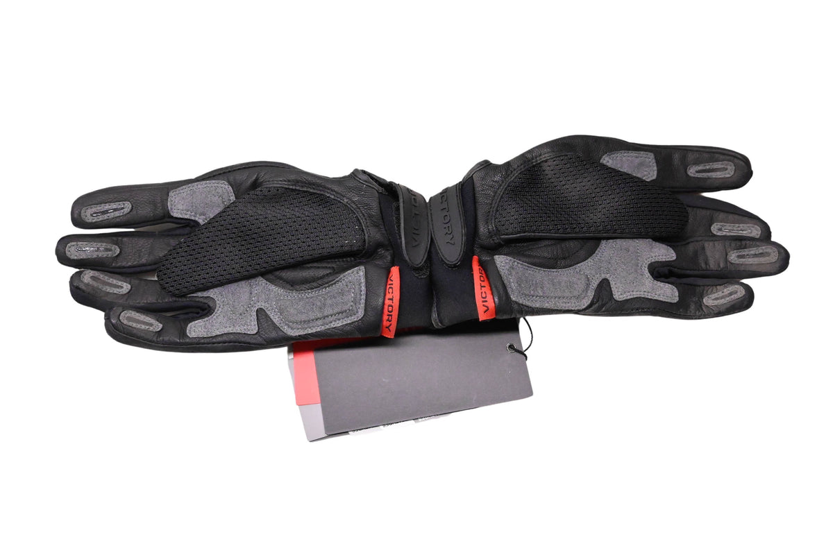 New OEM Victory 286323009 Black Brand Medina Mesh Lady Gloves NOS