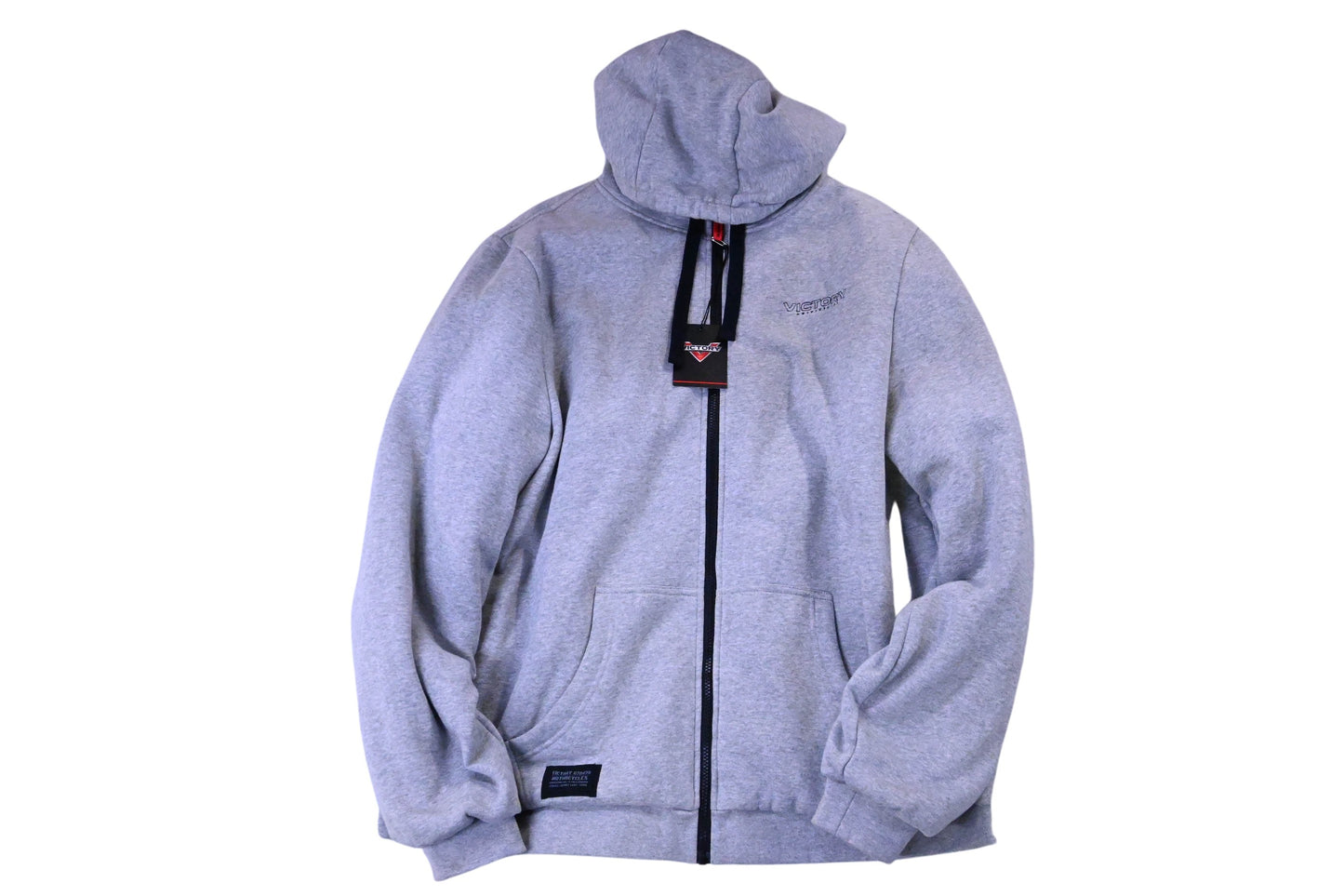 New OEM Victory 286378209 Grey Men's Reversible Hoodie Size L NOS