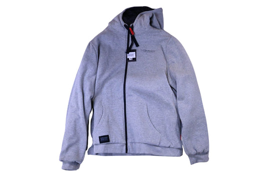 New OEM Victory 286378212 Grey Men's Reversible Hoodie Size L NOS