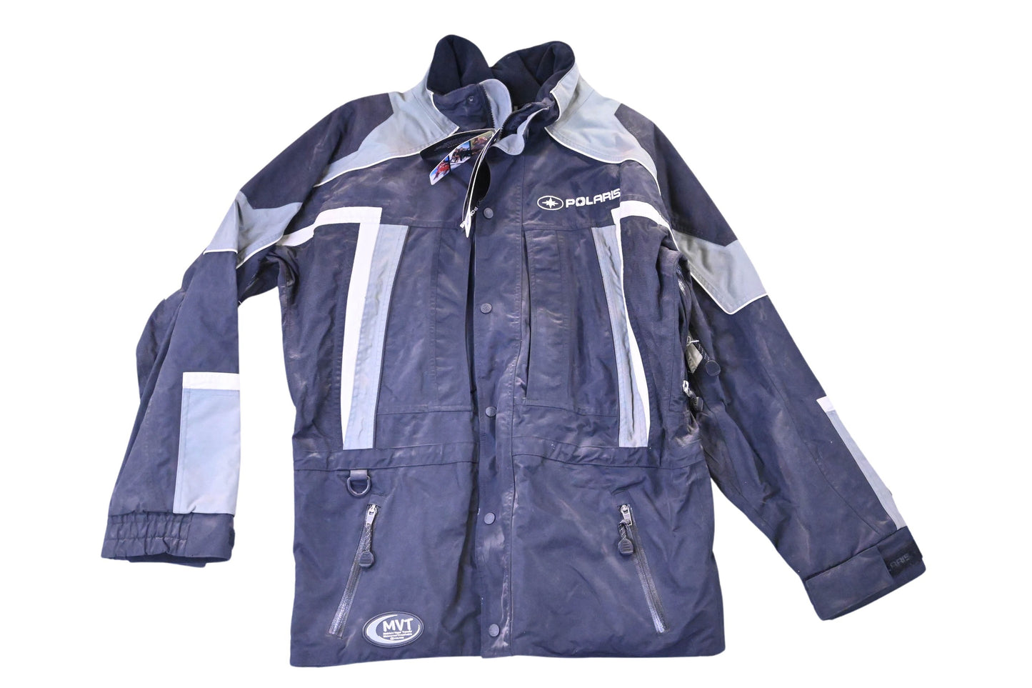 New OEM Polaris 285311702 Black/Charcoal/Silver Men's Mountaineer Jacket Size S NOS