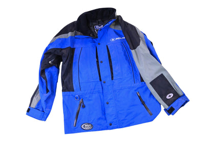 New OEM Polaris 285311503 Blue/Charcoal Men's Mountaineer Jacket Size M NOS
