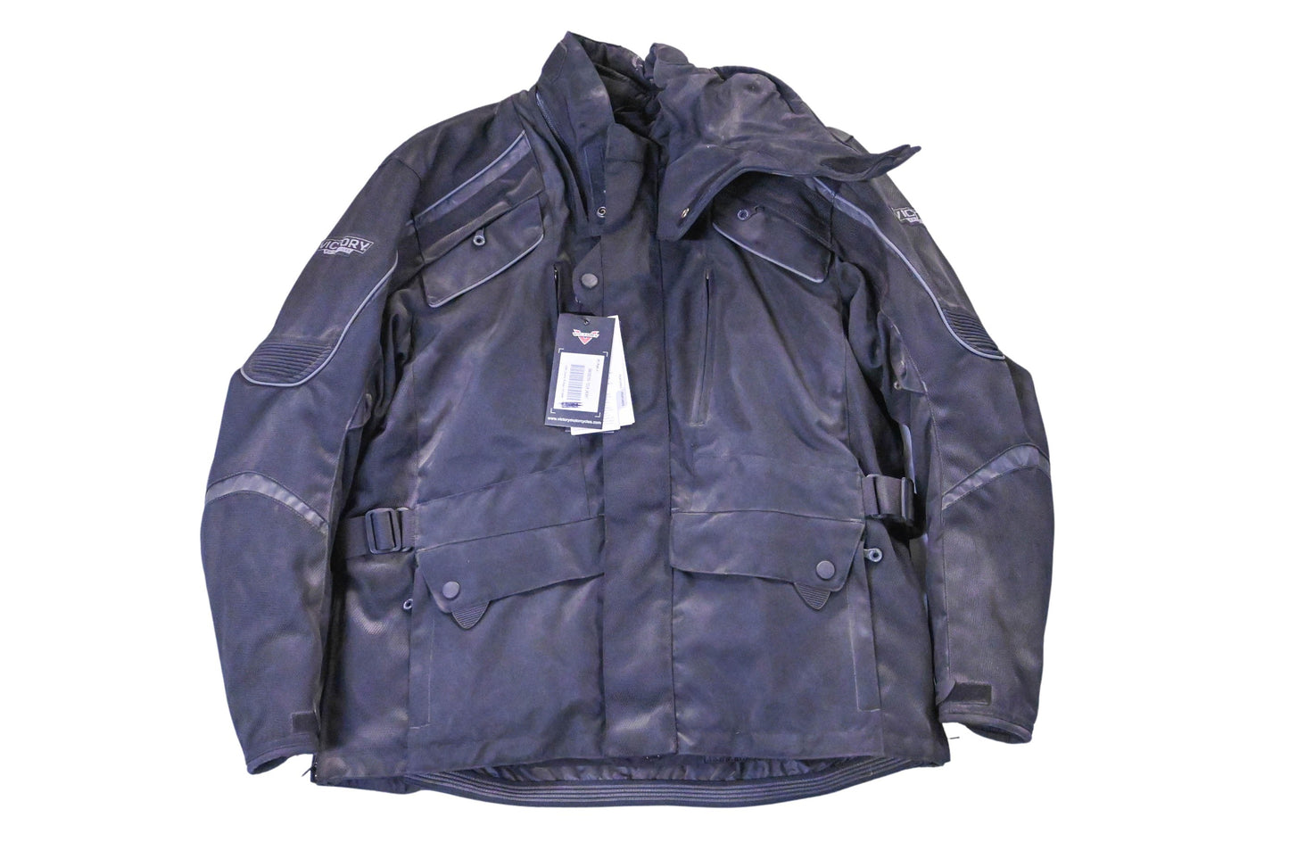 New OEM Victory 286320709 Black Tour Jacket Size XL NOS
