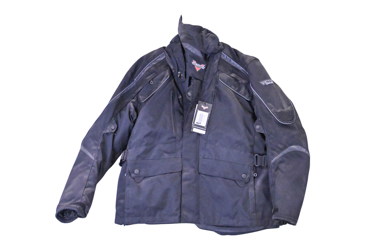 New OEM Victory 286320714 Black Tour Jacket Size 3XL NOS