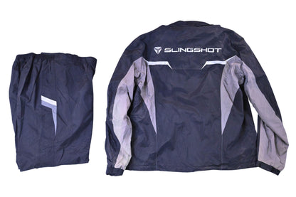 New OEM Polaris 286514606 Black Slingshot Rain Suit Kit Size L NOS