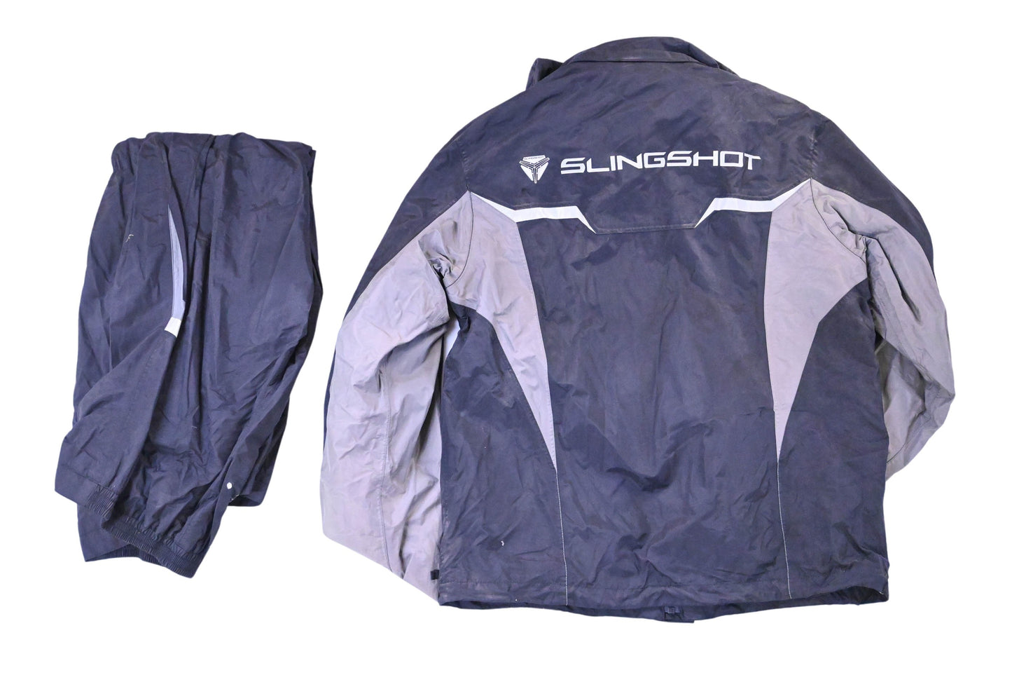 New OEM Polaris 286514603 Black Slingshot Rain Suit Kit Size M NOS