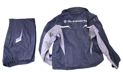 New OEM Polaris 286514609 Black Slingshot Rain Suit Kit Size XL NOS