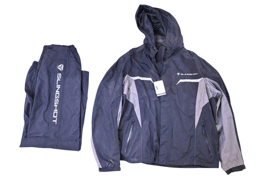 New OEM Polaris 286514612 Black Slingshot Rain Suit Kit Size 2XL NOS