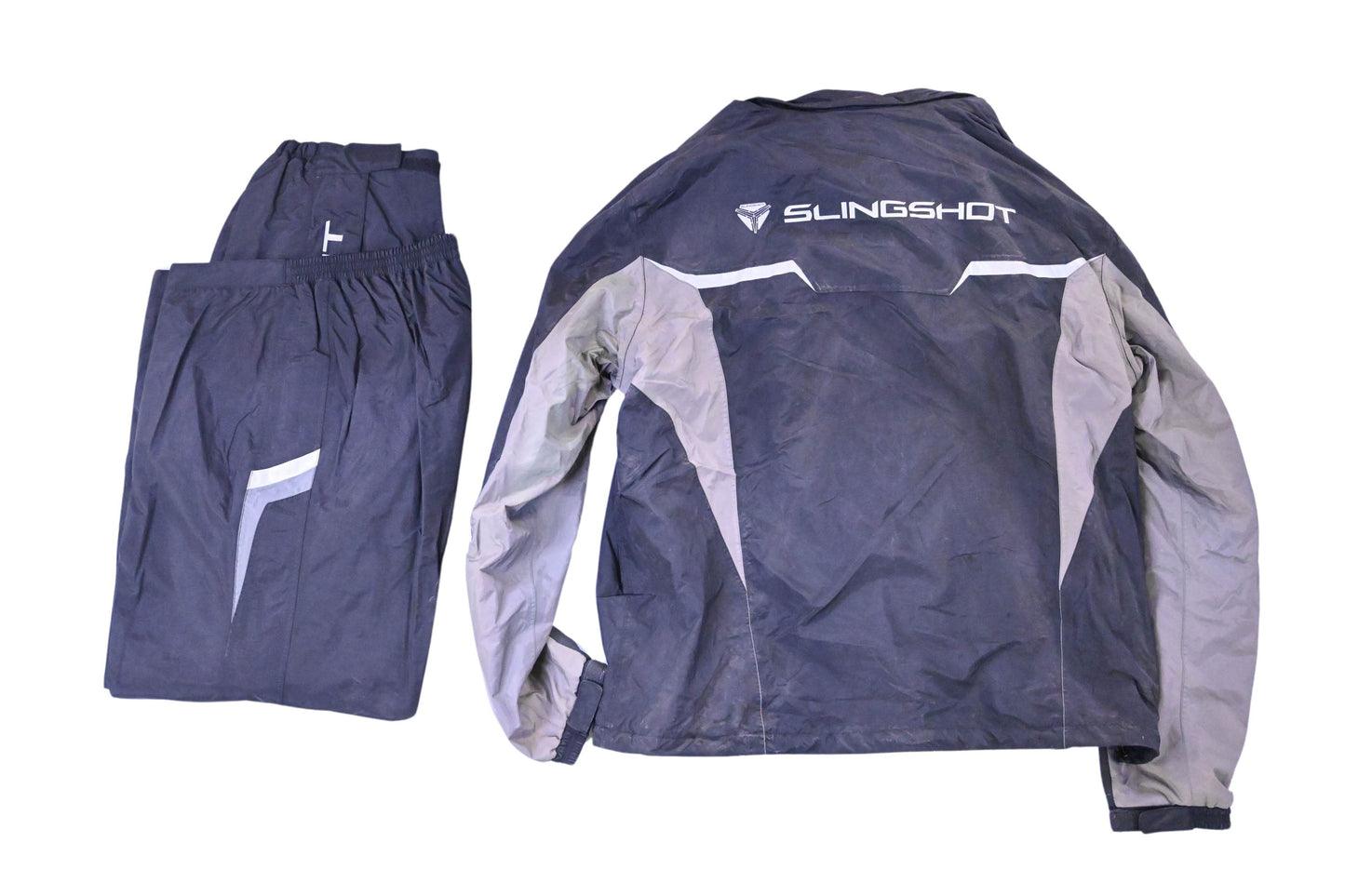 New OEM Polaris 286514612 Black Slingshot Rain Suit Kit Size 2XL NOS