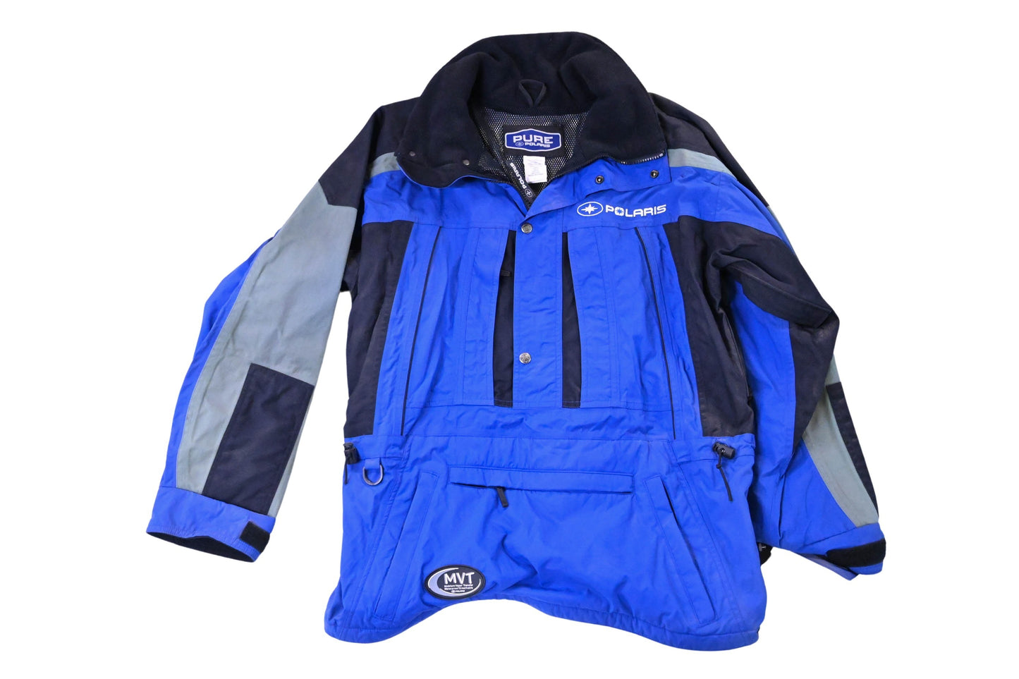 New OEM Polaris 285212102 Blue/Black Mountaineer Pullover Size S NOS