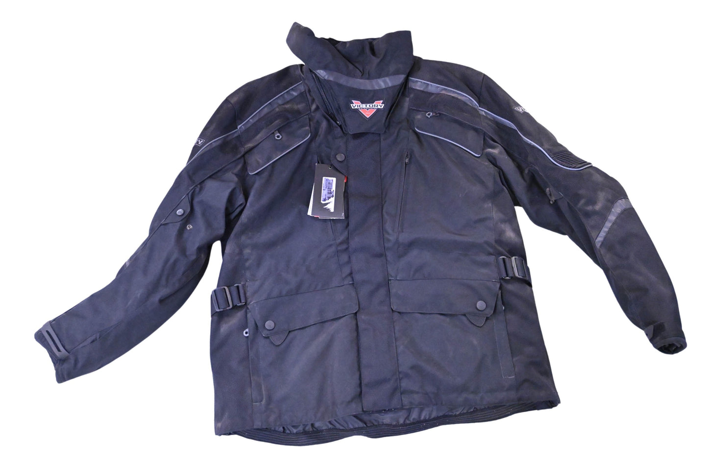 New OEM Polaris 286320712 Black Tour Jacket Size 2XL NOS