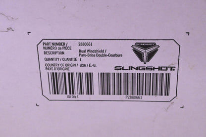 New OEM Polaris 2880661 Slingshot Dual Windshield Assembly Kit NOS