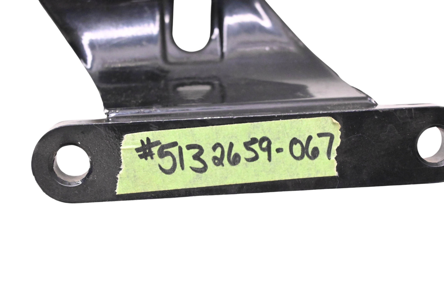 New OEM Polaris 5132659-067 Left Side Footrest Peg Mount Bracket NOS