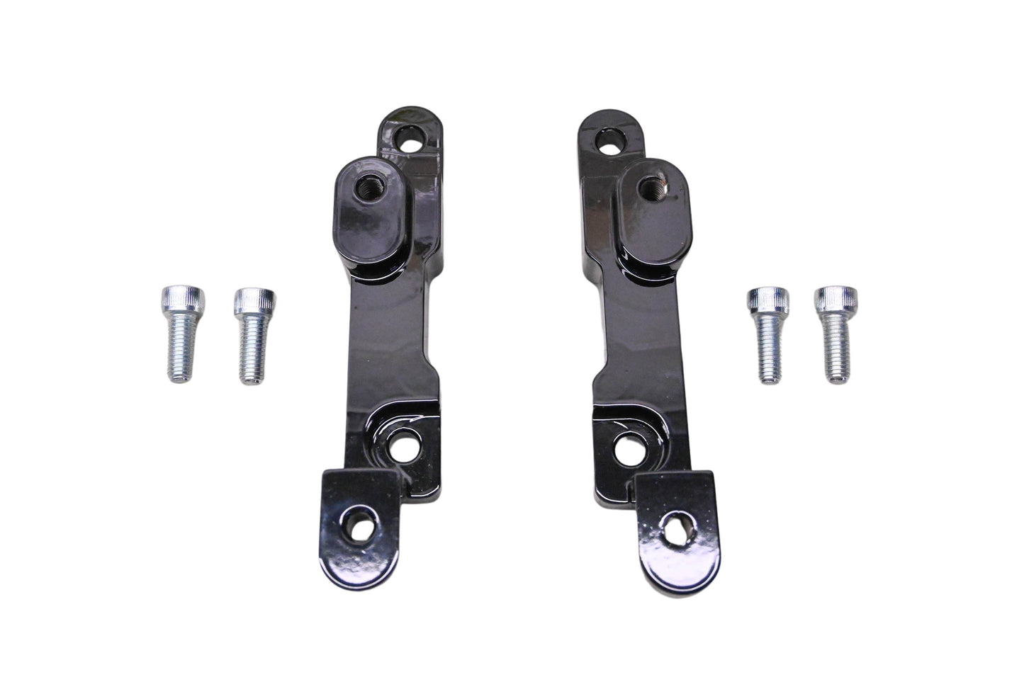 New OEM Victory 2874757-067 Black Footpeg Relocation Kit NOS