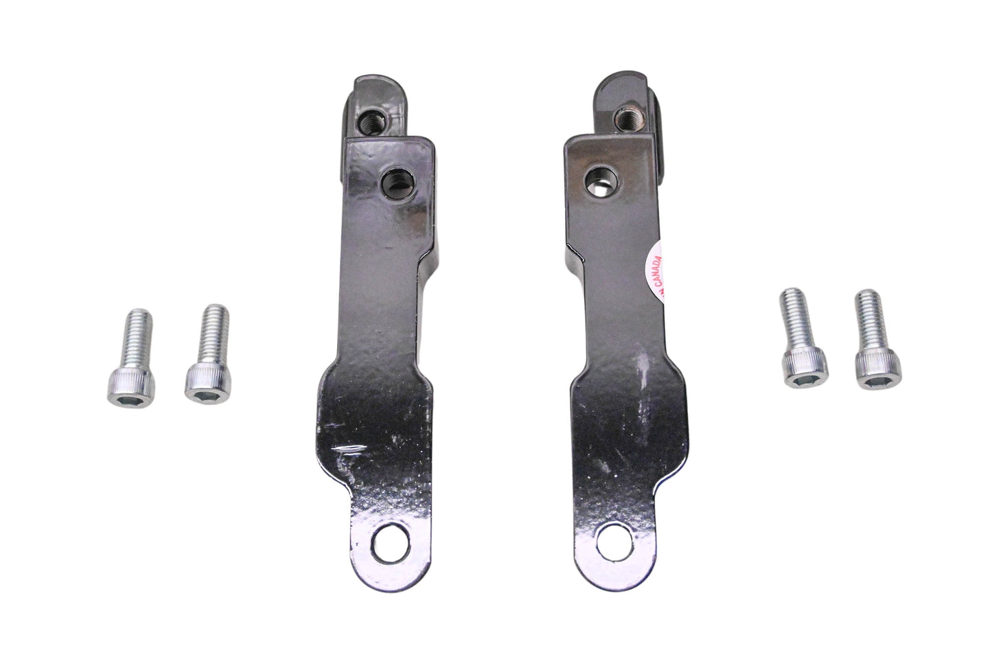New OEM Victory 2874757-067 Black Footpeg Relocation Kit NOS