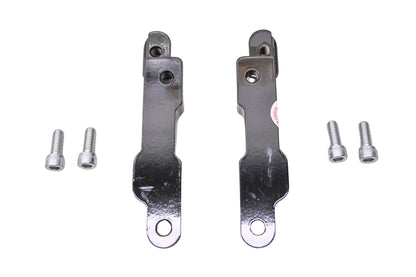 New OEM Victory 2874757-067 Black Footpeg Relocation Kit NOS