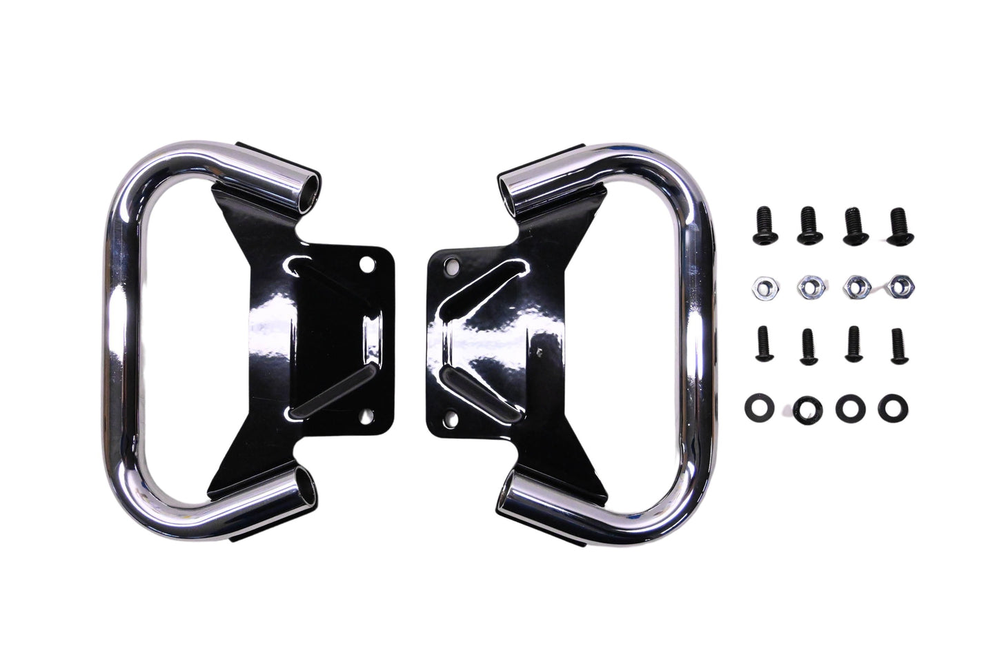 New OEM Victory 2875932 Chrome Passenger Handle Kit NOS