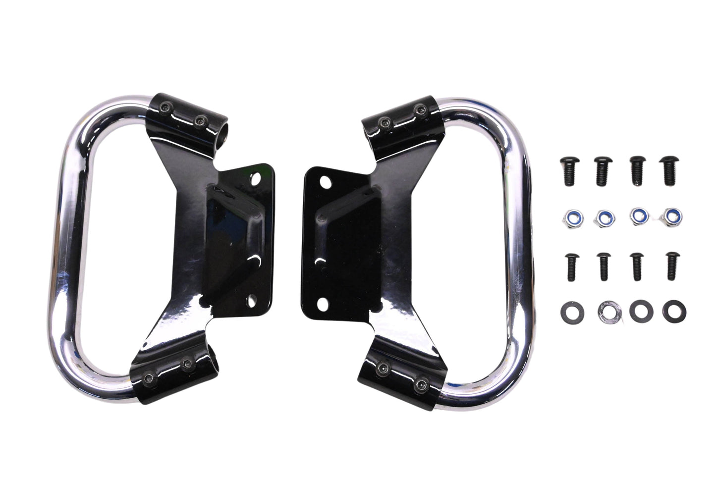New OEM Victory 2875932 Chrome Passenger Handle Kit NOS