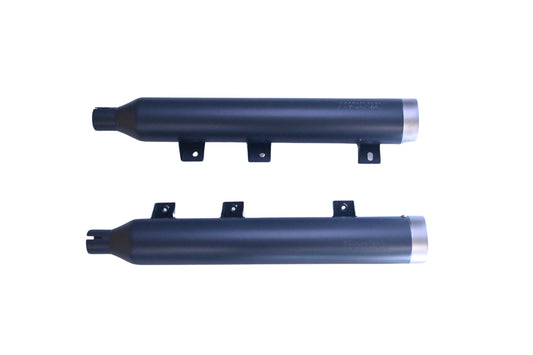 New OEM Polaris 2880175-266, 68007 Black Tungsten Slip-On Muffler Kit NOS