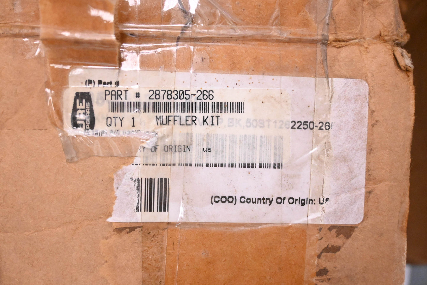 New OEM Polaris 2878305-266 Exhaust Muffler System NOS