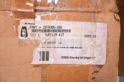 New OEM Polaris 2878305-266 Exhaust Muffler System NOS