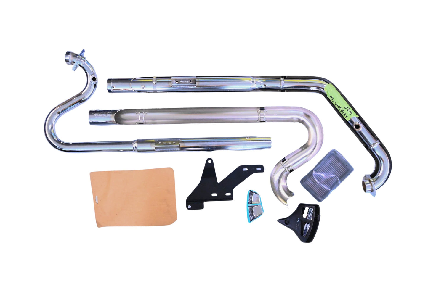 New OEM Polaris 2876304-156 Chrome Stage 1 Shotgun Exhaust Kit NOS