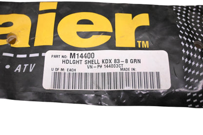 Maier M14400 Green Headlight Shell Kit NOS