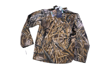 New OEM Polaris 285215202, 111AWR Camouflage Adult 3 Pocket Jacket Size S NOS