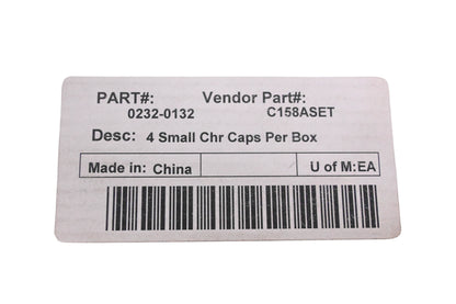 Vision Wheel 0232-0132, C158ASET Center Cap Kit NOS