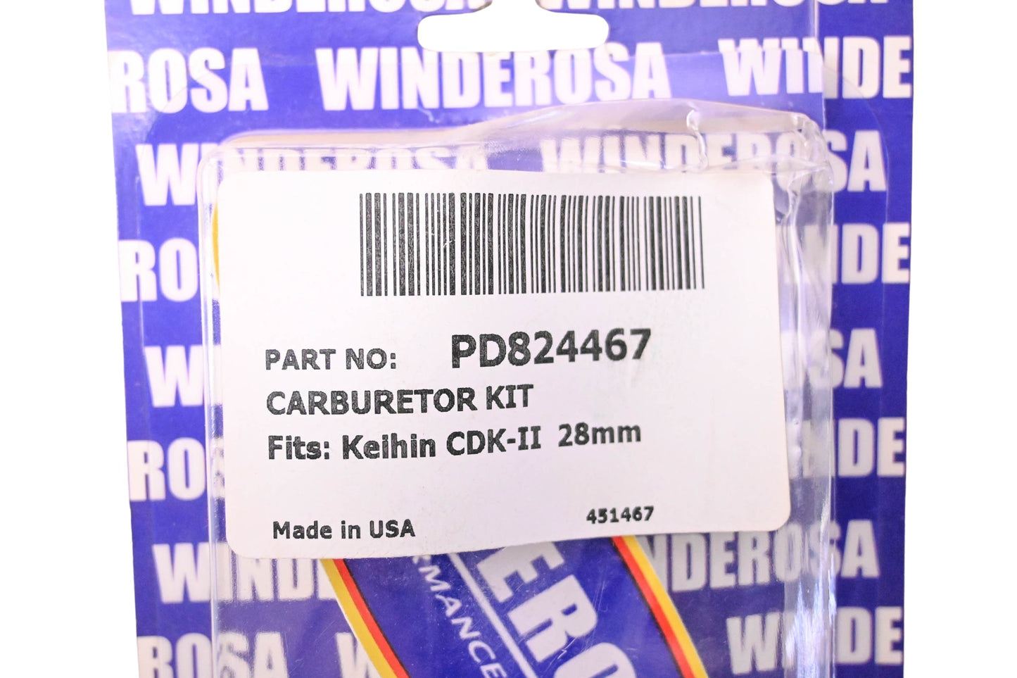 Winderosa PD824467 Keihin Carburetor Rebuild Kit NOS