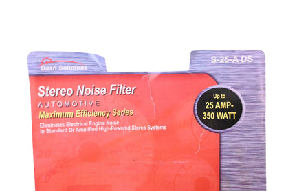Dash Solutions S-25-A DS Xterminator Noise Filter Assembly NOS